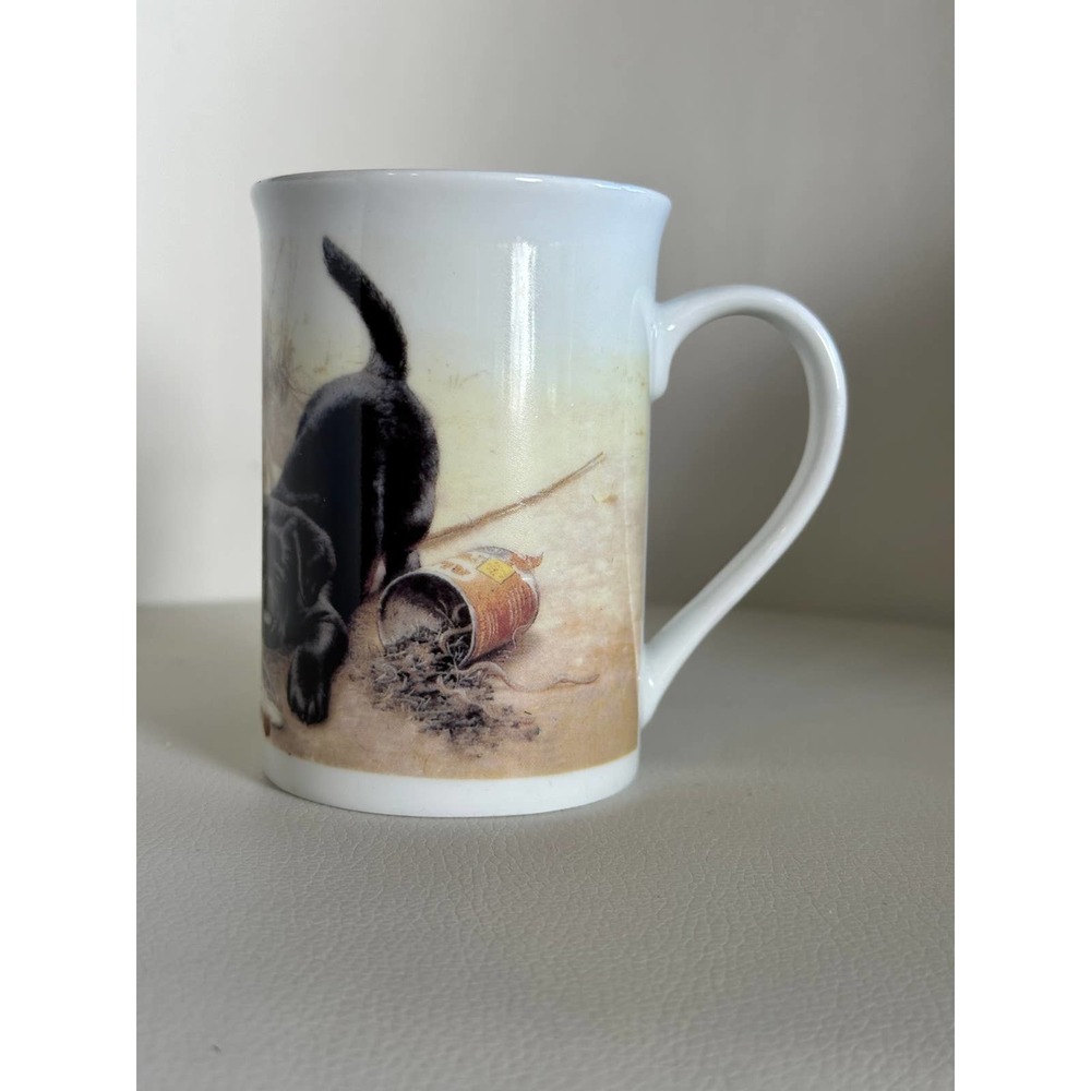 Labrador Retriever Puppies Fishing Coffee Mug - Picture 2 of 8